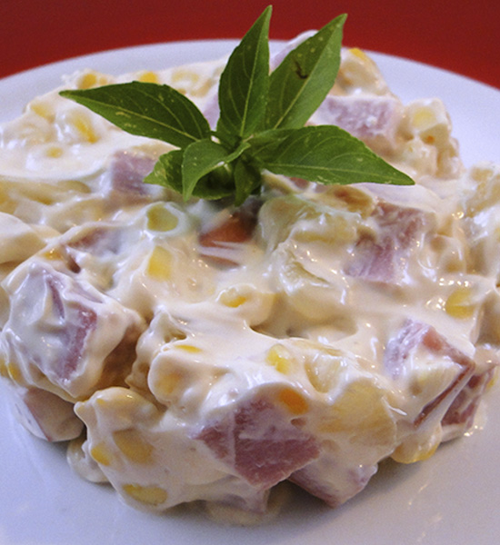 Salada Canadense de Lombinho e Abacaxi Cataby