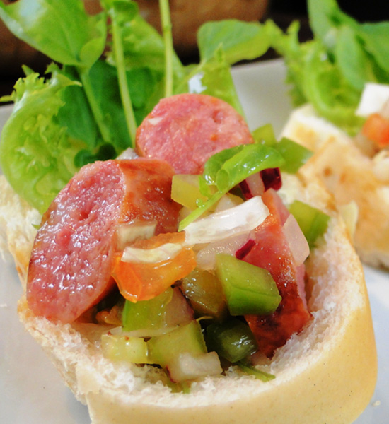 Vinagrete de Linguiça Apimentada Cataby